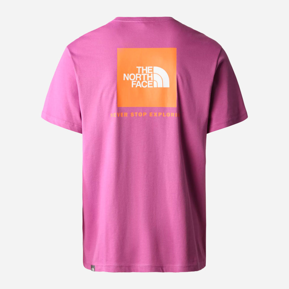 The North Face - SS Red Box Tee - Purple Cactus Flower
