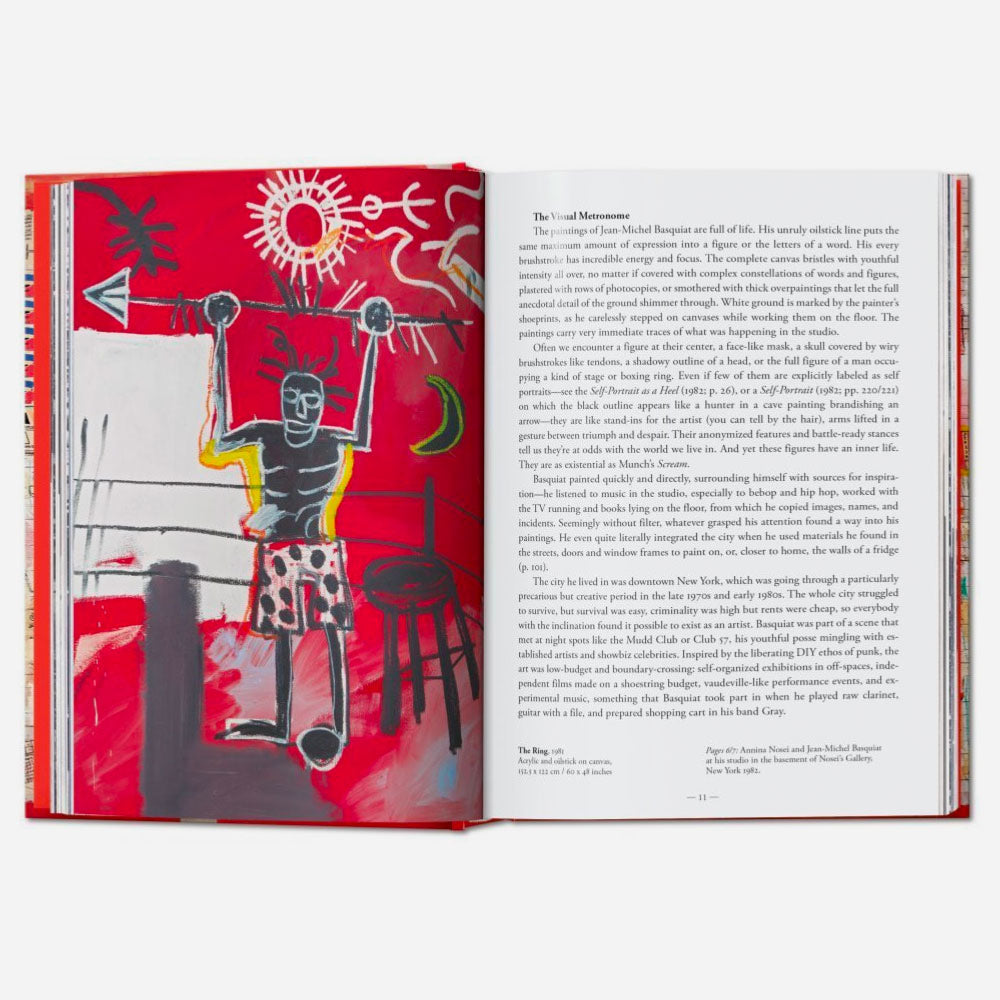 TASCHEN - JEAN MICHEL BASQUIAT 40TH ED.