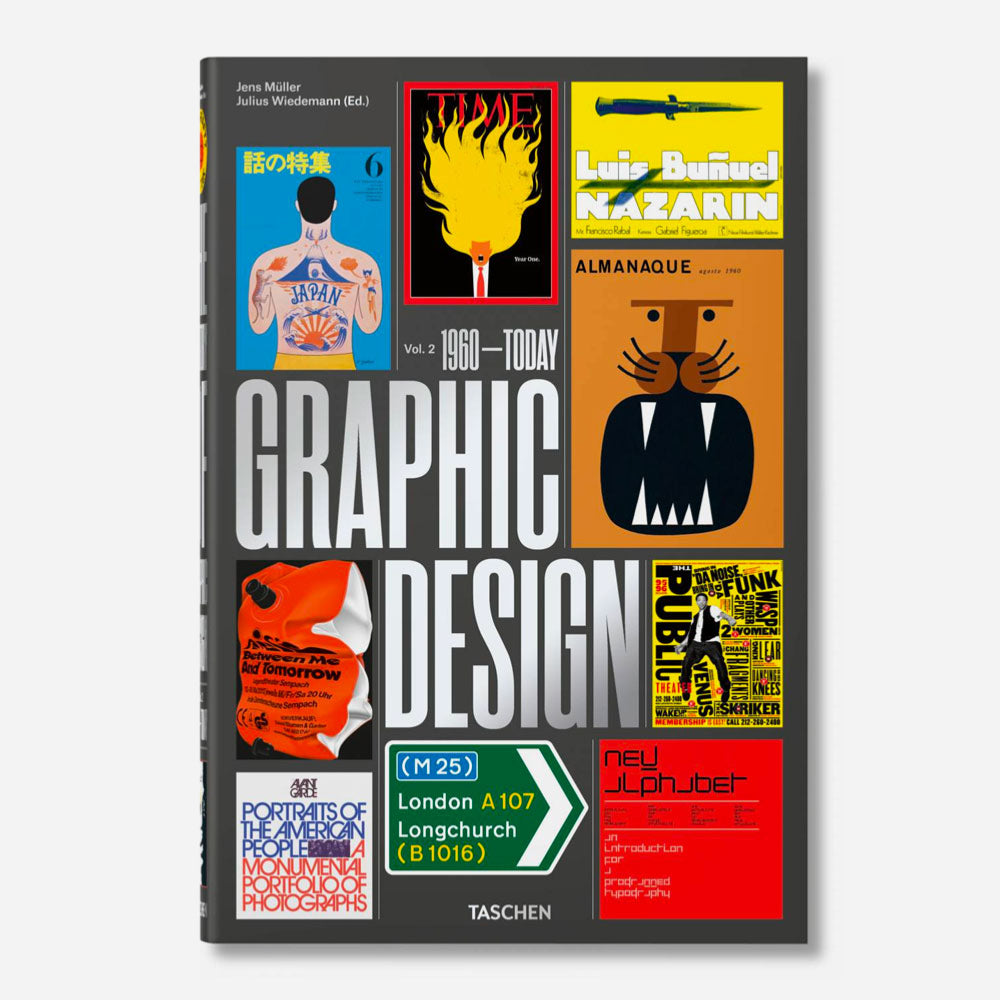 TASCHEN - HISTOIRE DU GRAPHISME VOL.2 1960 A NOS JOURS