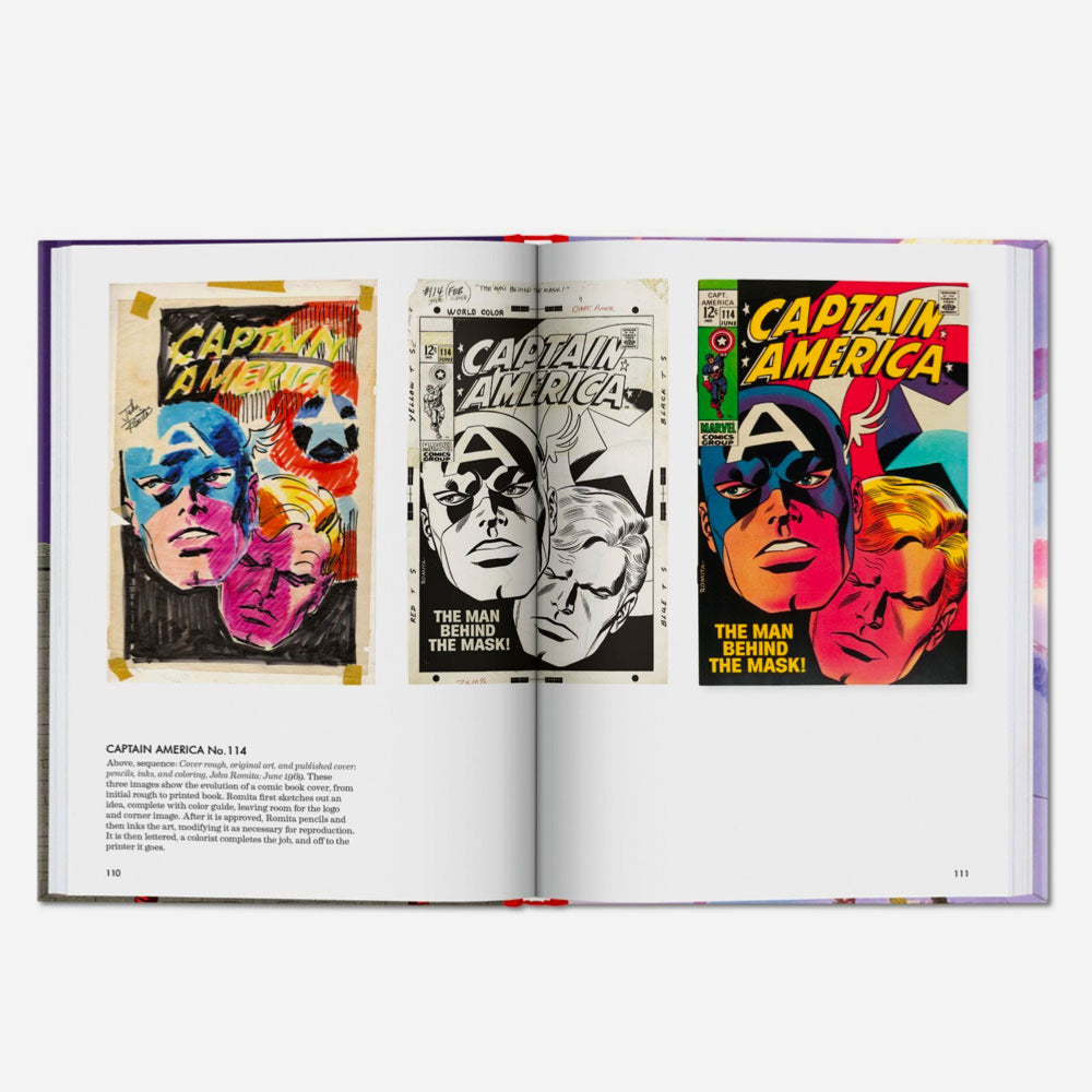 TASCHEN - THE LITTLE BOOK OF CAPTAIN AMERICA