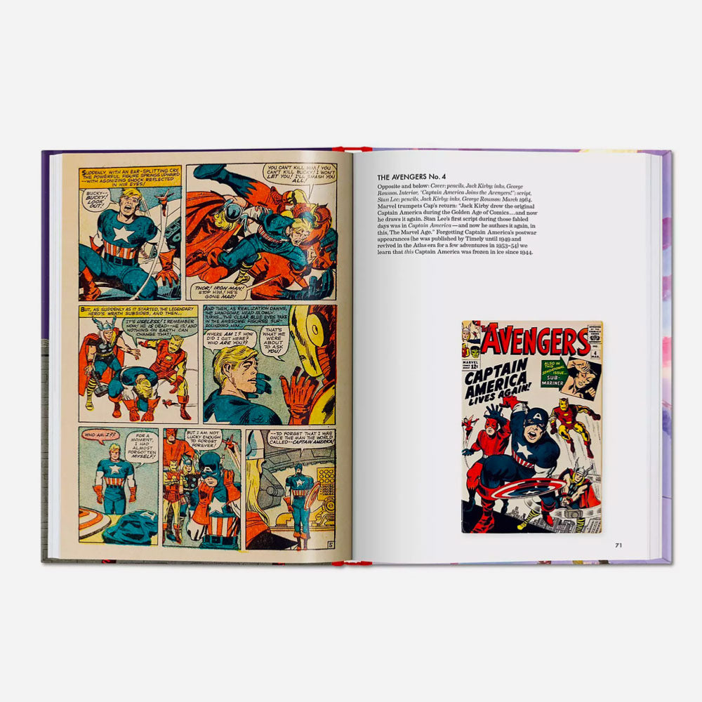 TASCHEN - THE LITTLE BOOK OF CAPTAIN AMERICA