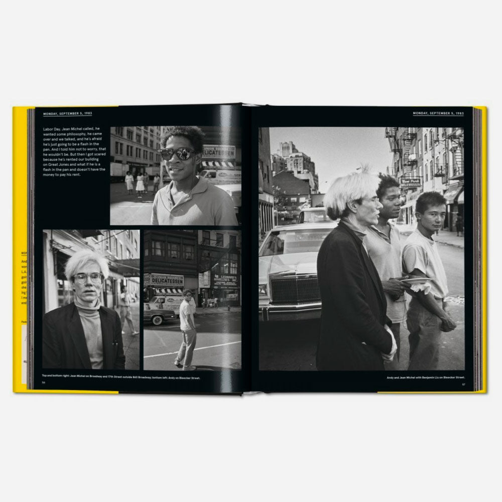 TASCHEN - WARHOL ON BASQUIAT THE ICONIC RELATIONSHIP TOLD IN ANDY WARHOL'S WORDS AND PICTURES