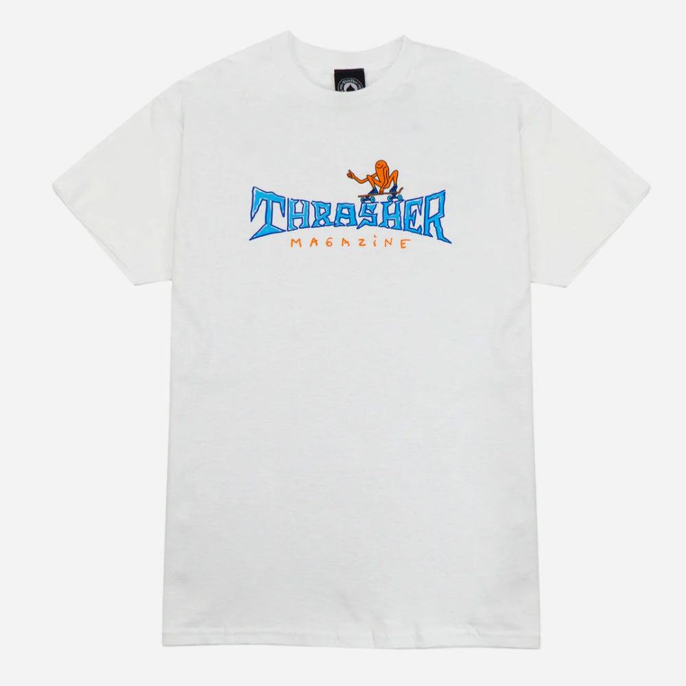 Thrasher x Gonz - Thumbs Up Tee - White