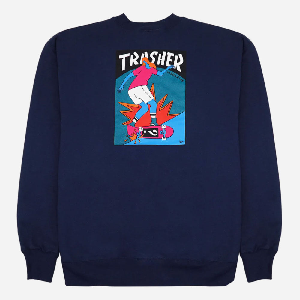 Thrasher x Parra - Hurricane Crew - Navy