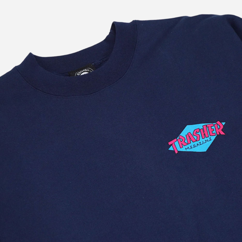 Thrasher x Parra - Hurricane Crew - Navy