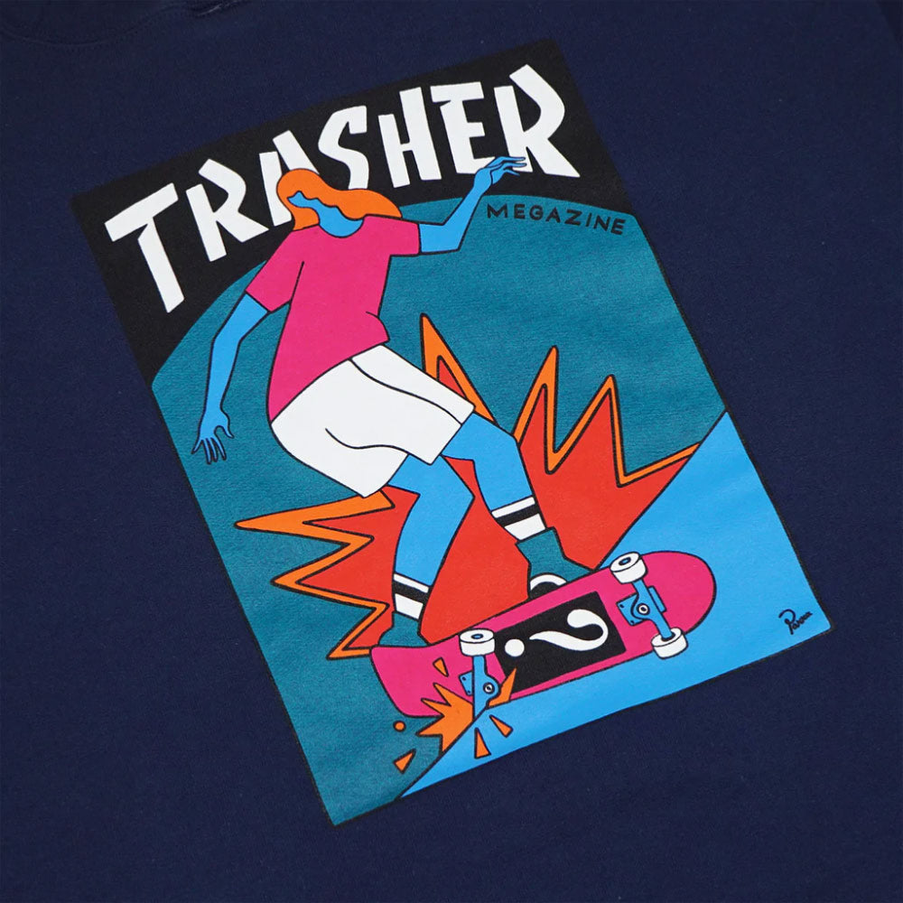 Thrasher x Parra - Hurricane Crew - Navy