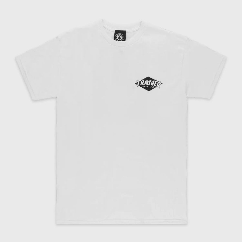 Thrasher x Parra - Hurricane Tee - White