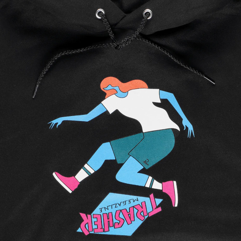 Thrasher x Parra - Tre Hoody - Black