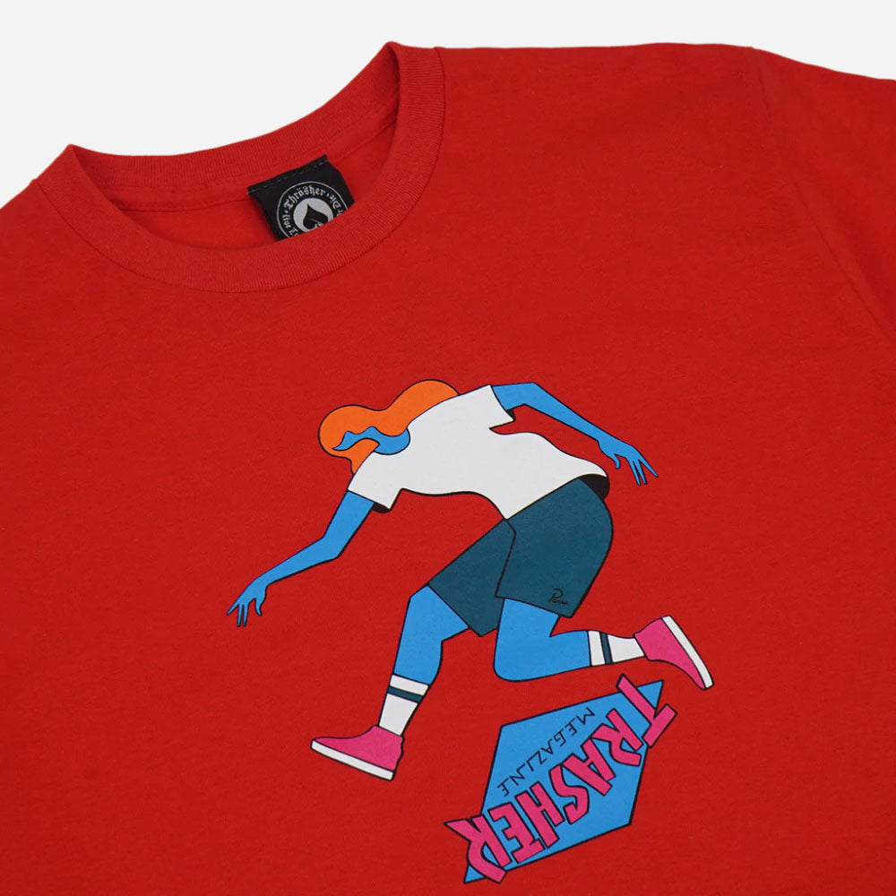Thrasher x Parra - Tre Tee - Red