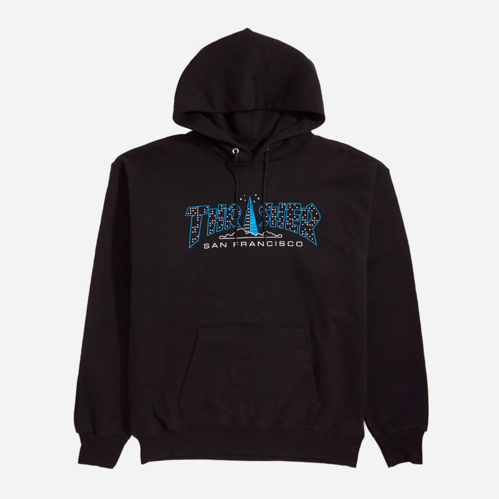 Thrasher - Pyramid Hoody - Black