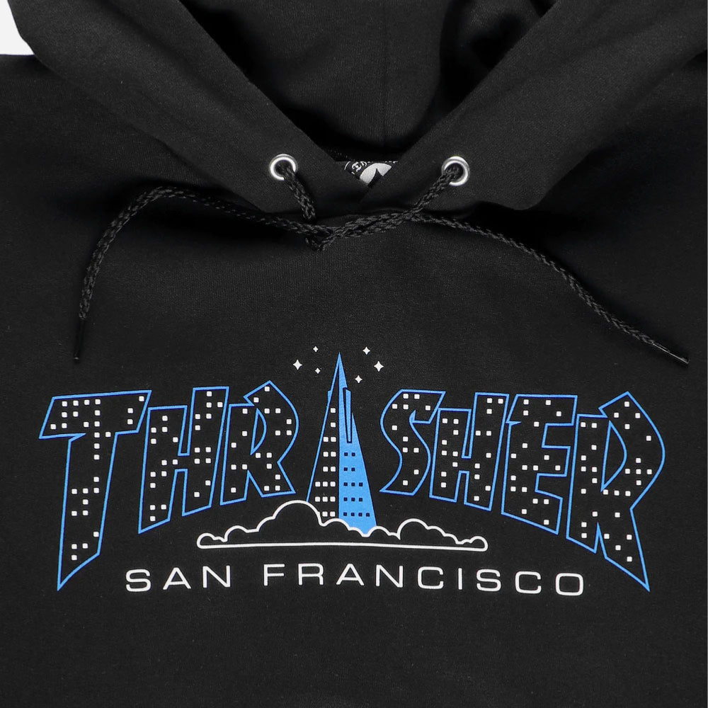 Thrasher - Pyramid Hoody - Black