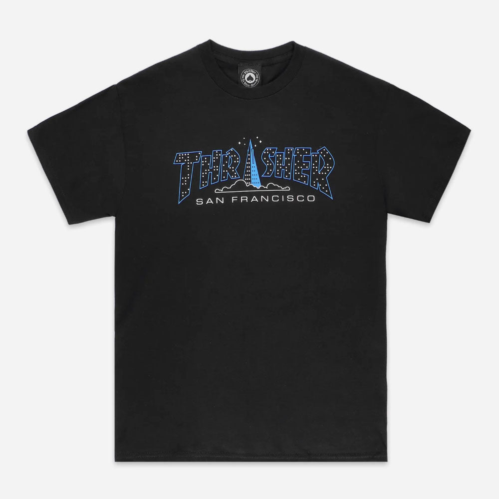 Thrasher - Pyramid Tee - Black