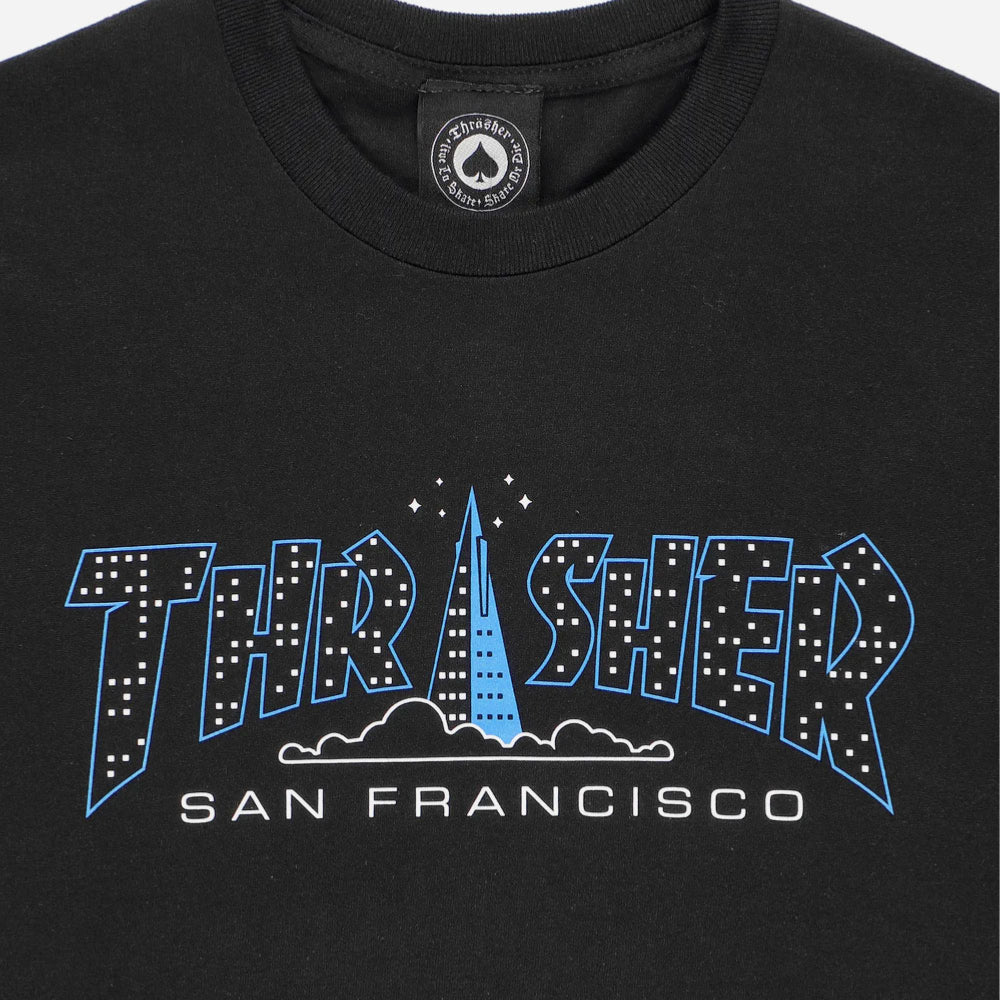 Thrasher - Pyramid Tee - Black