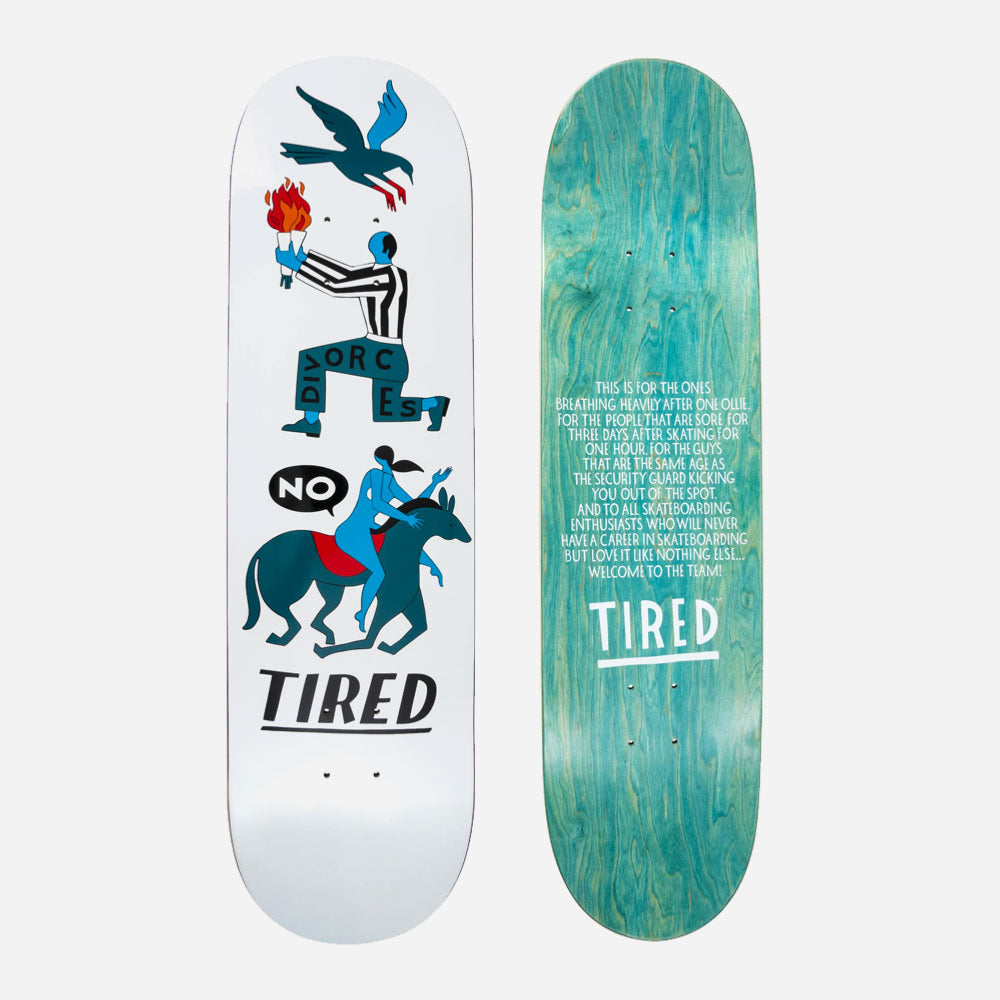 TIRED - OH HELL NO DECK -  REGULAR 8.25