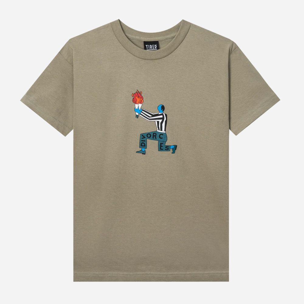 TIRED - OH HELL NO SS TEE -  Sage