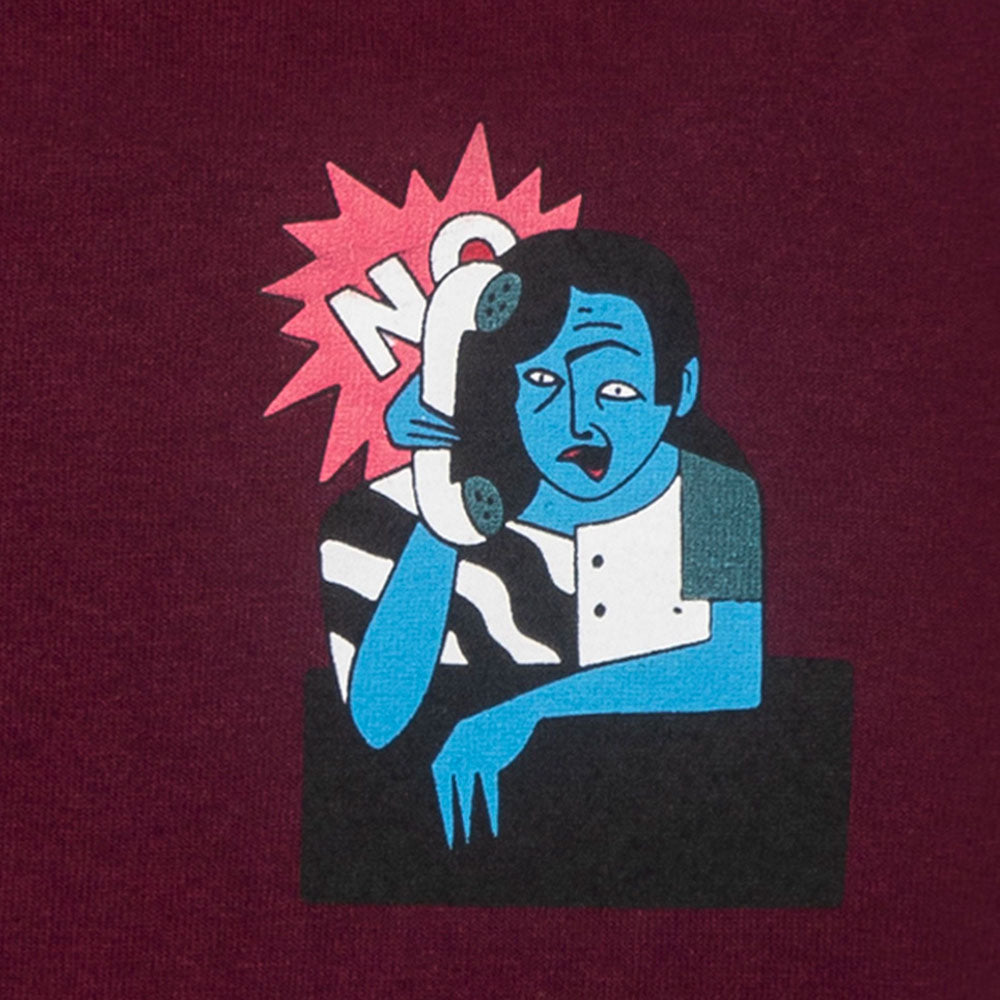 Tired - Sad Referees SS Tee - Maroon