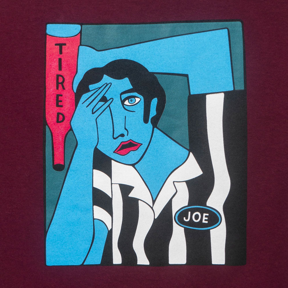 Tired - Sad Referees SS Tee - Maroon