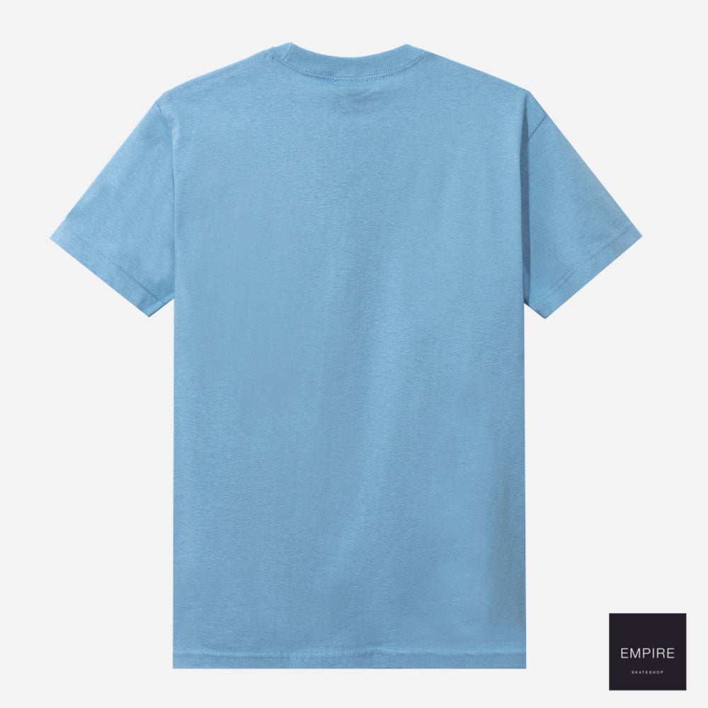 Tired Birds SS Tee Dusty Blue