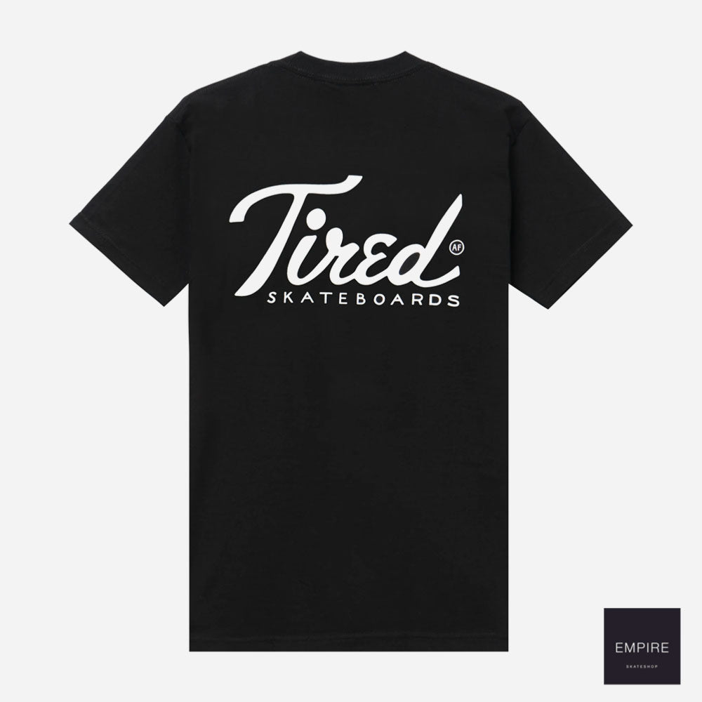 Tireed Pocket S-S-Tee Black