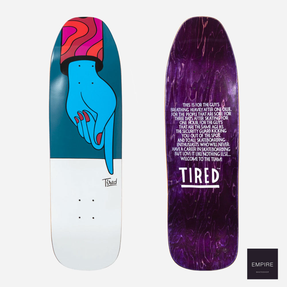 Tired Finger Skateboard Stumpnose 9 "