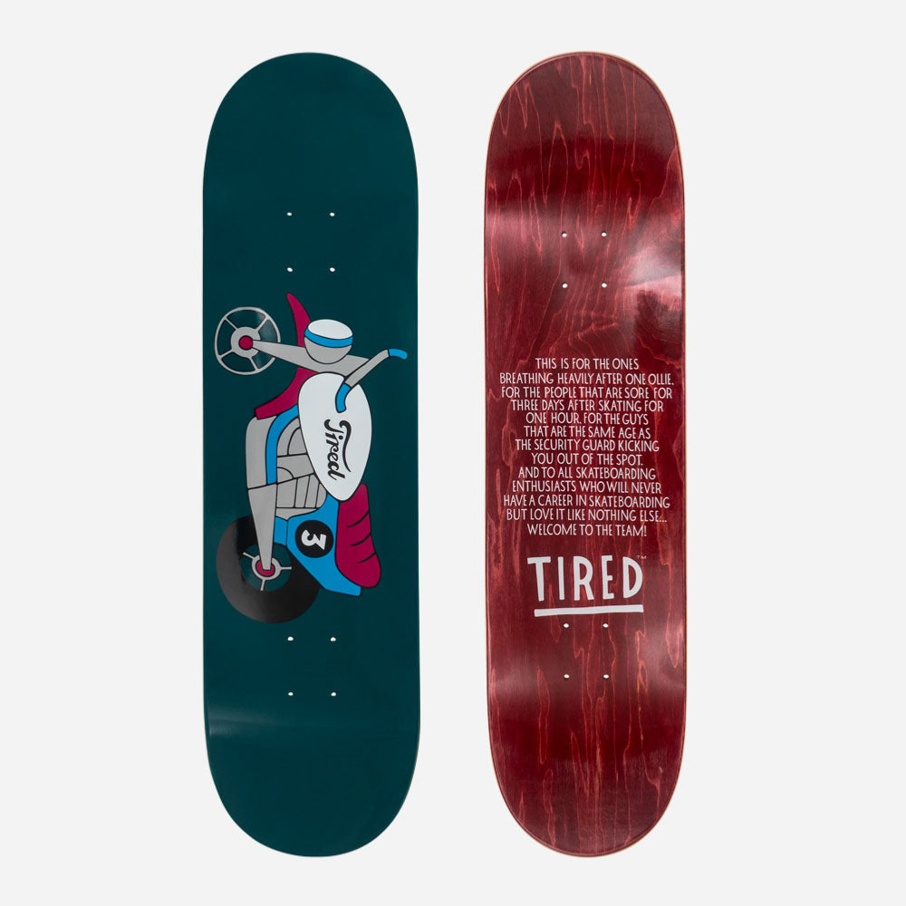 Tired - Moto Sports Board- Regular 8.25