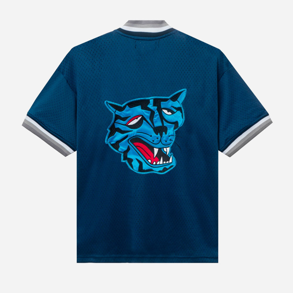 Rounders Mesh Baseball Jersey - Navy