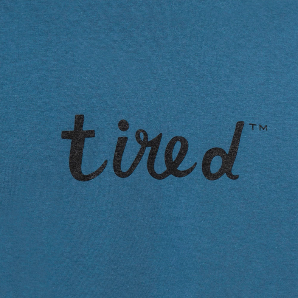 TIRED SAD KAREN L-S TEE - WILLOW GREEN
