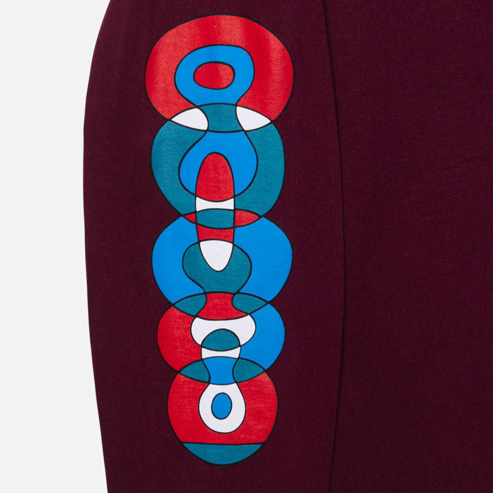 Tired - Wobbles L -S tee - Maroon