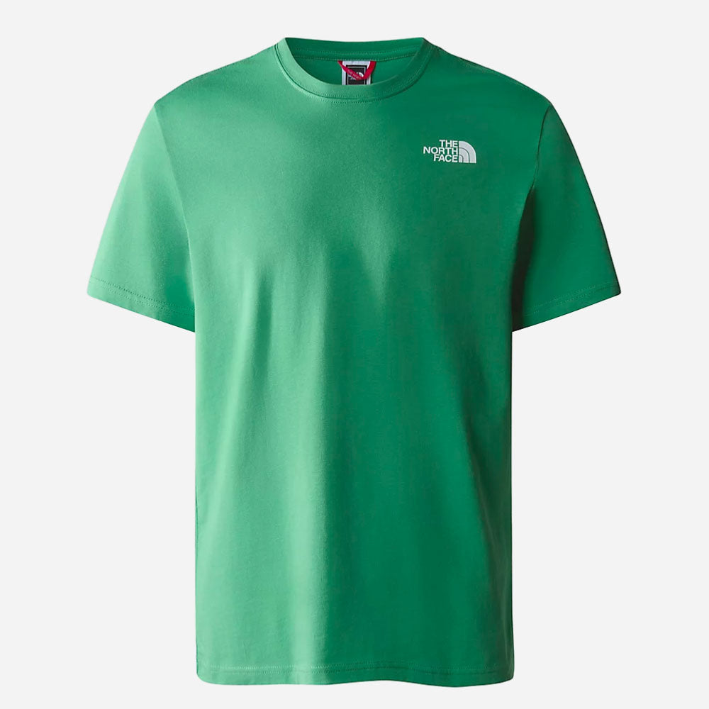 The North Face - SS Red Box Tee - Deep Gras Green