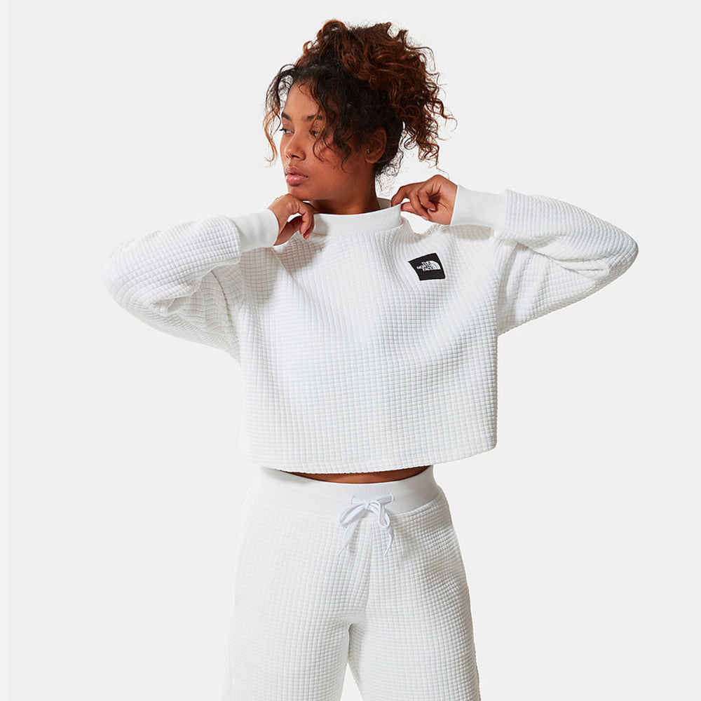 The North Face - W Mhysa Quilted L -S Top - White