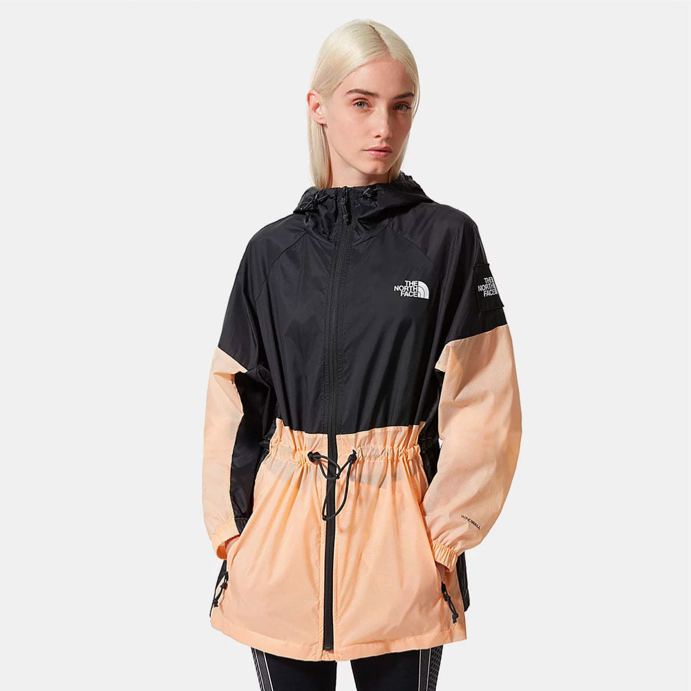 The North Face Women - Phlego Wind Jacket - April -Ice - TNF Black