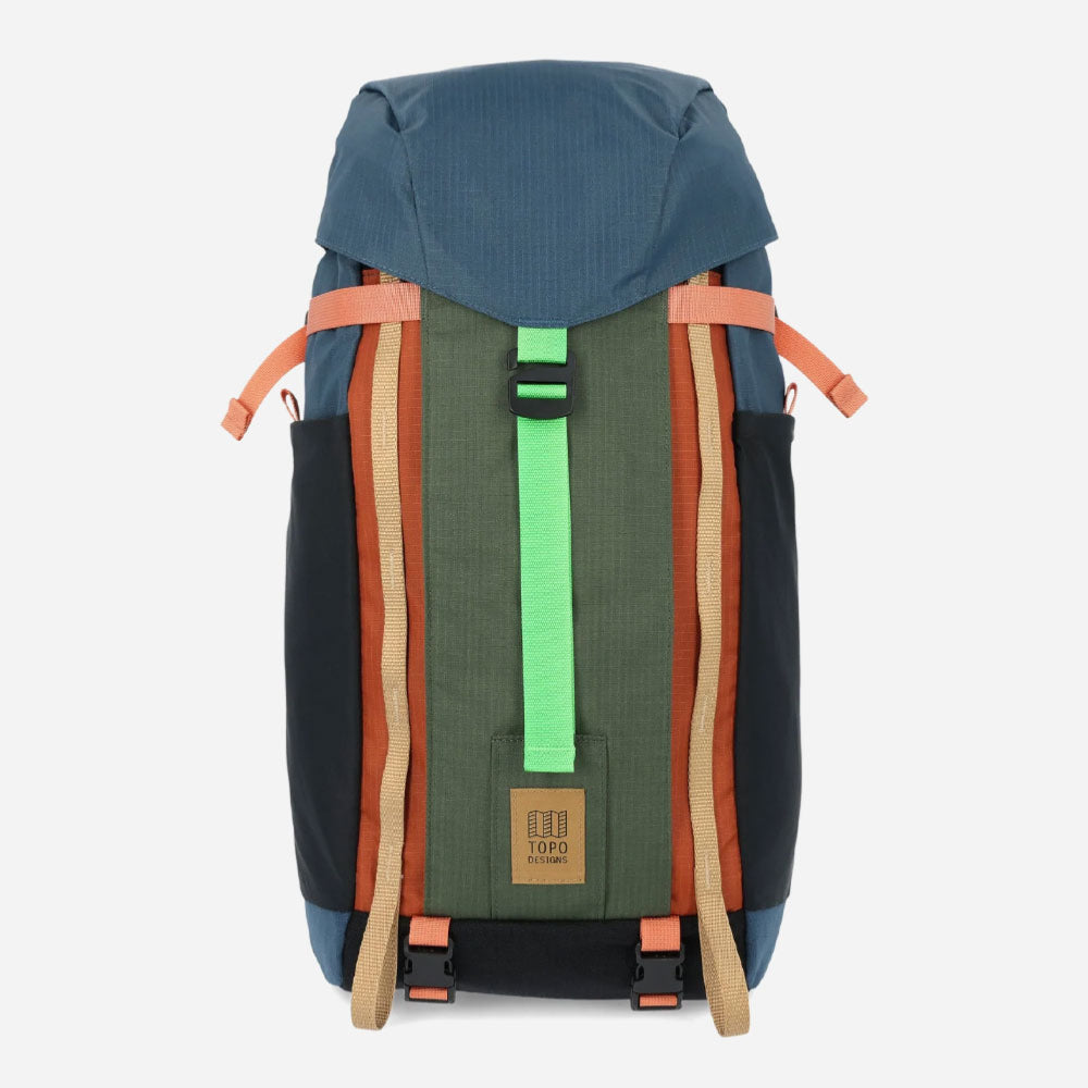 TOPO DESIGNS - MOUNTAIN PACK 16L - Pond Blue - Olive
