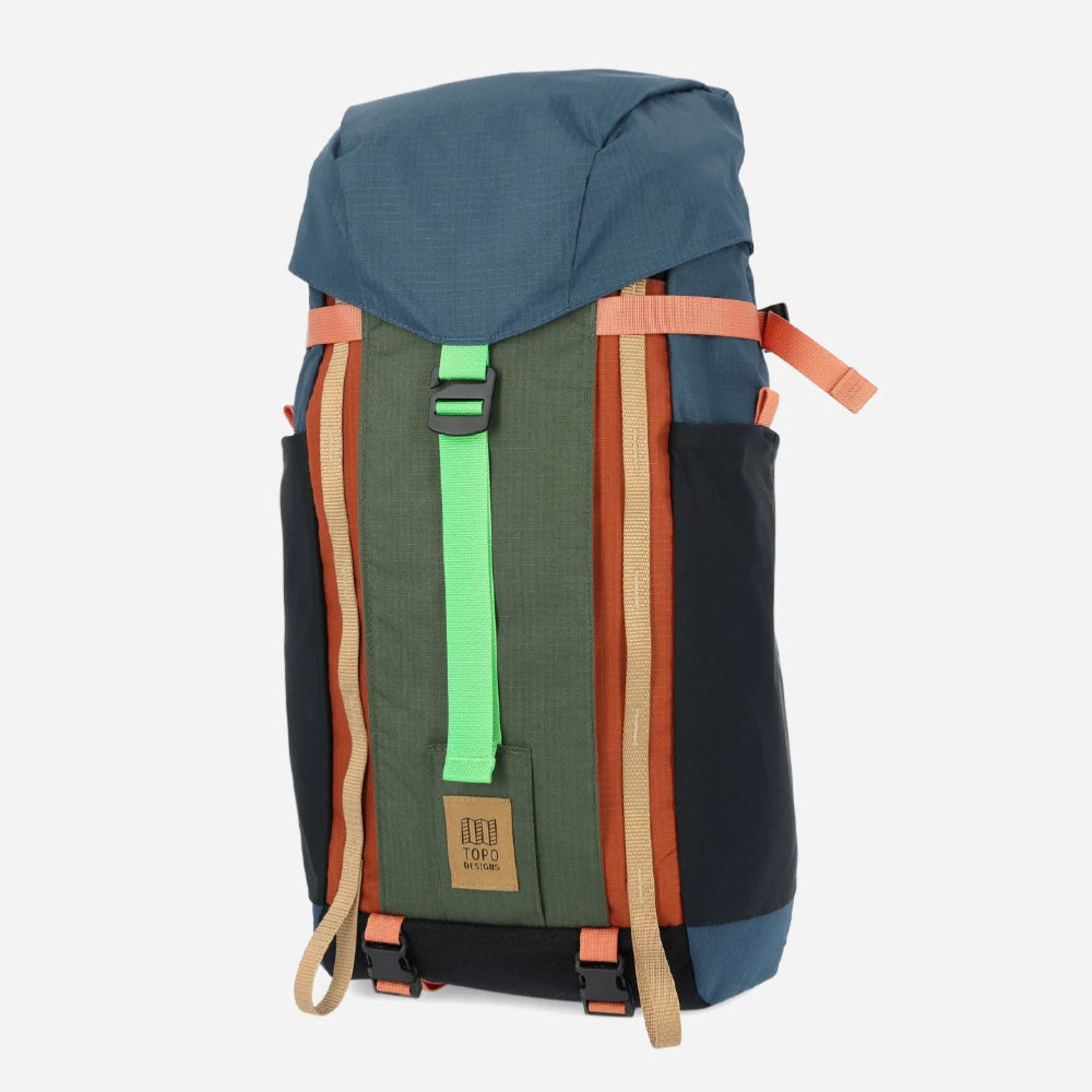 TOPO DESIGNS - MOUNTAIN PACK 16L - Pond Blue - Olive