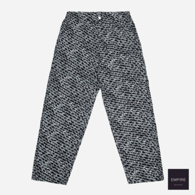 WKND Skateboards - Loosies Ripstop Pant - Black Brick