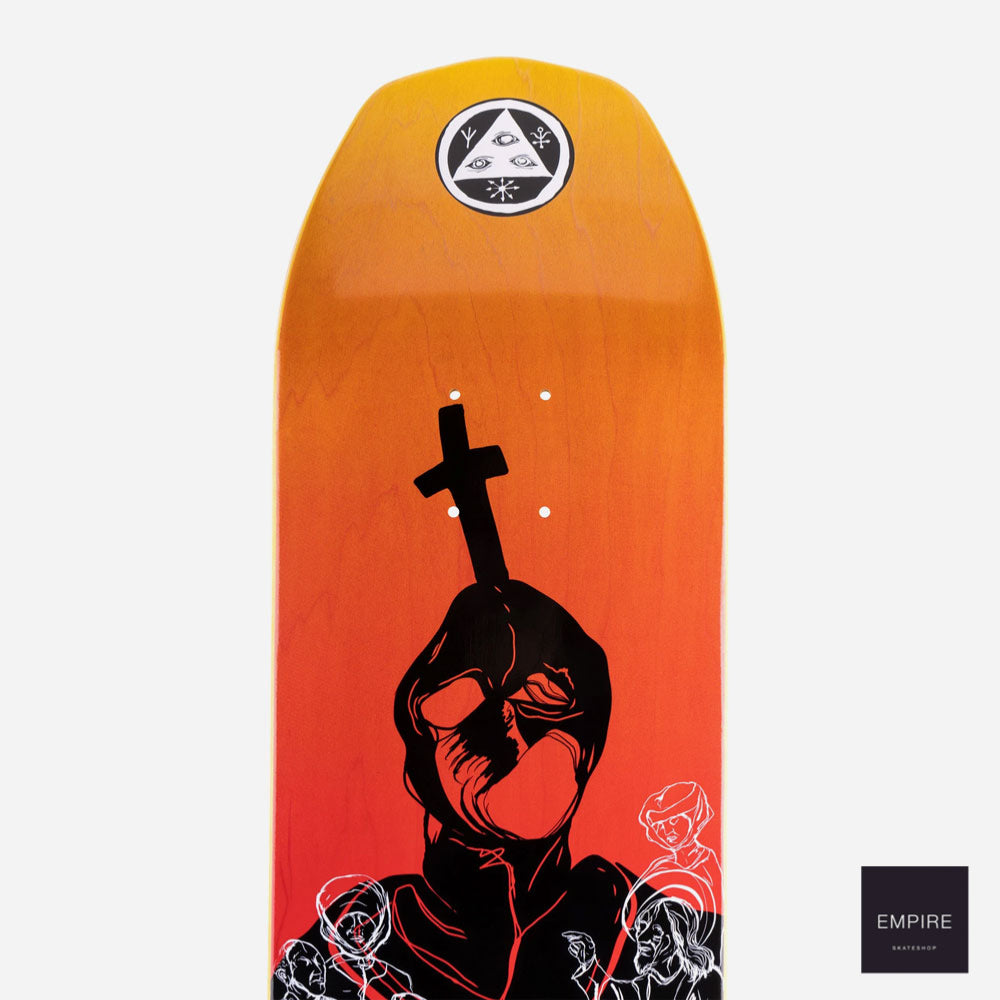 Welcome skateboards '' American idolatry "on Vimana - Black -Fire