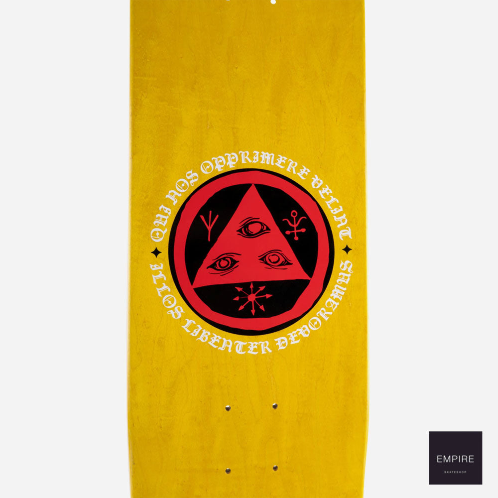 Welcome skateboards '' American idolatry "on Vimana - Black -Fire