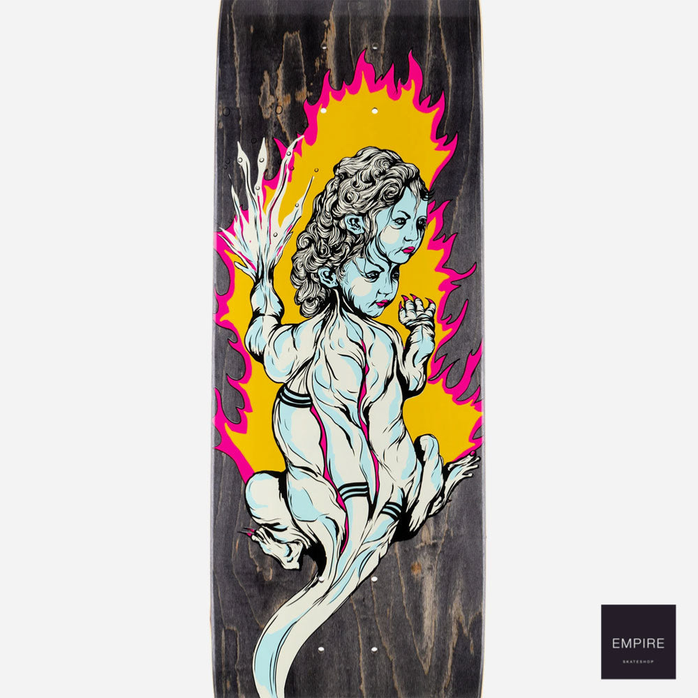 Welcome skateboards '' Komodo queen "on moontrimmer 2.0 - black