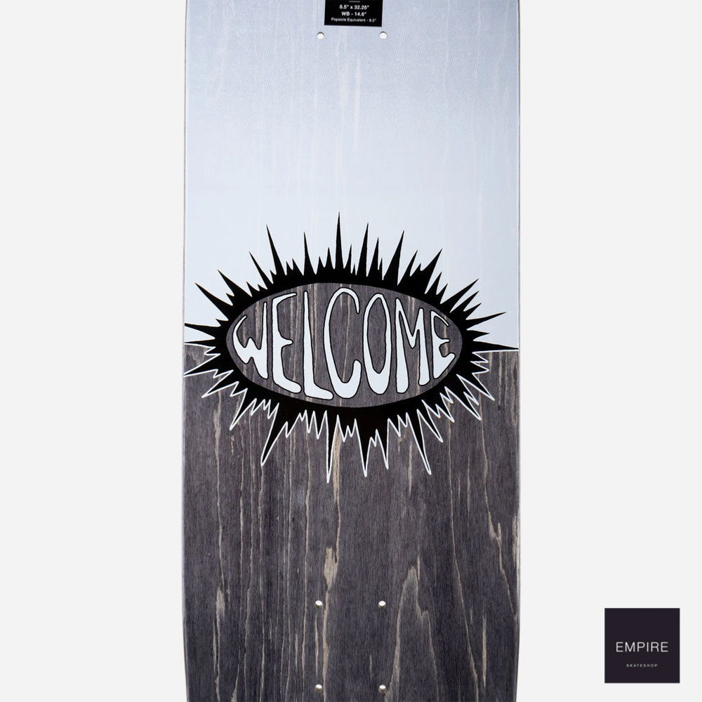 Welcome skateboards '' Komodo queen "on moontrimmer 2.0 - black
