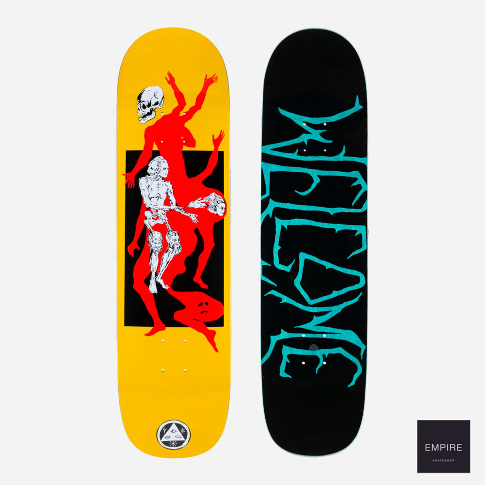 Welcome skateboards '' the Magician "Big Bunyip - Yellow
