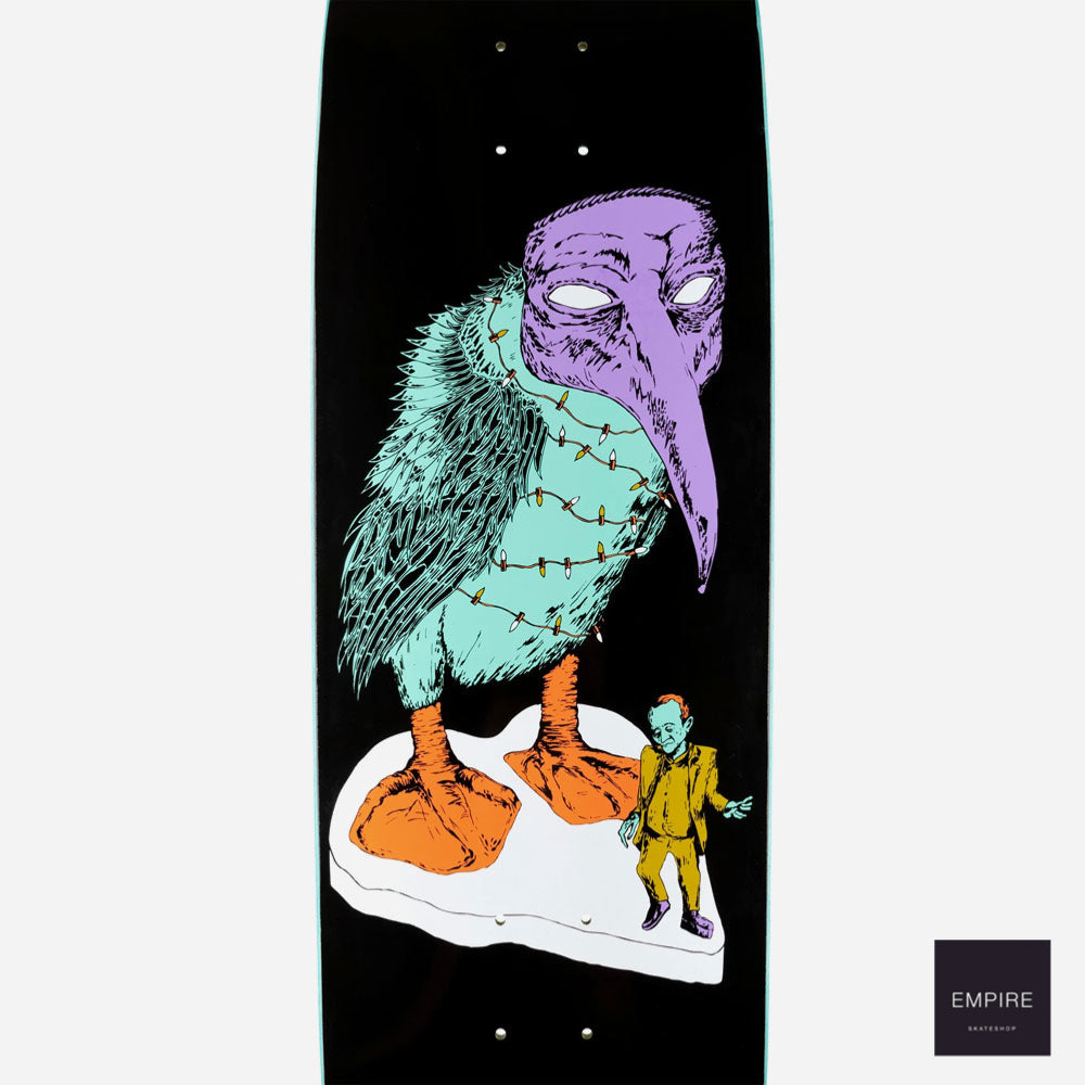 Welcome skateboards '' no Strange Delight "on Golem - Black