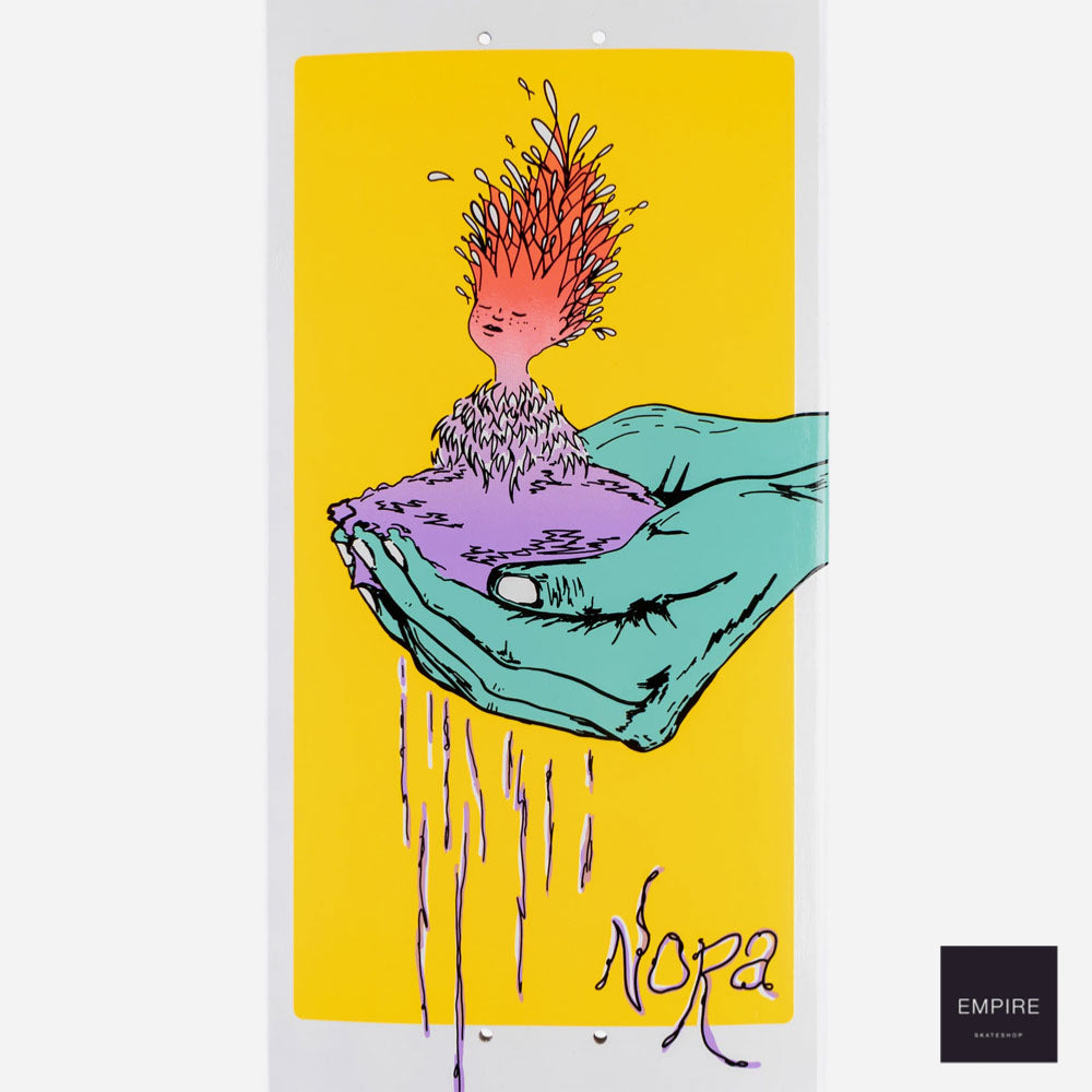 Welcome skateboards '' soil "nora vasconcellos pro on wicked princess - white