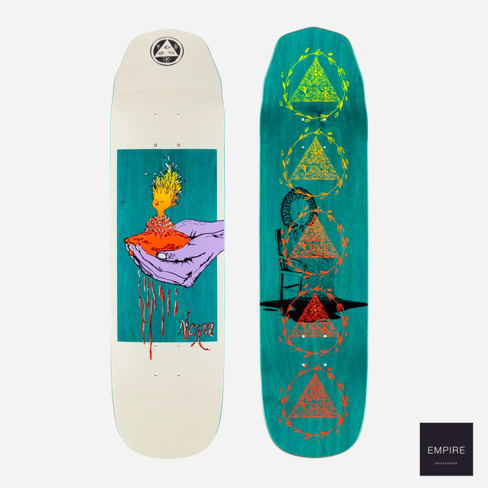 Welcome skateboards '' soil "nora vasconcellos pro on wicked princess - bone