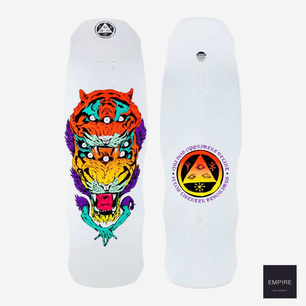 Welcome Skateboards Triger Dark Lord - White