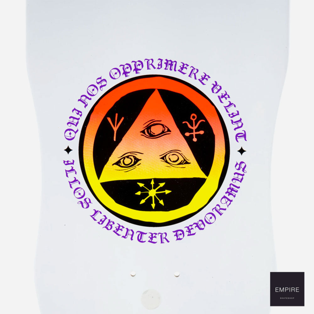Welcome Skateboards Triger Dark Lord - White