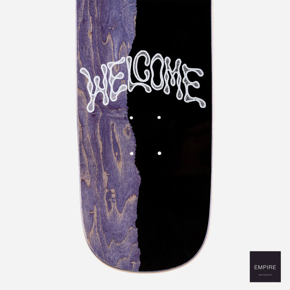 Welcome skateboards' wendigo "on bunyip - pink