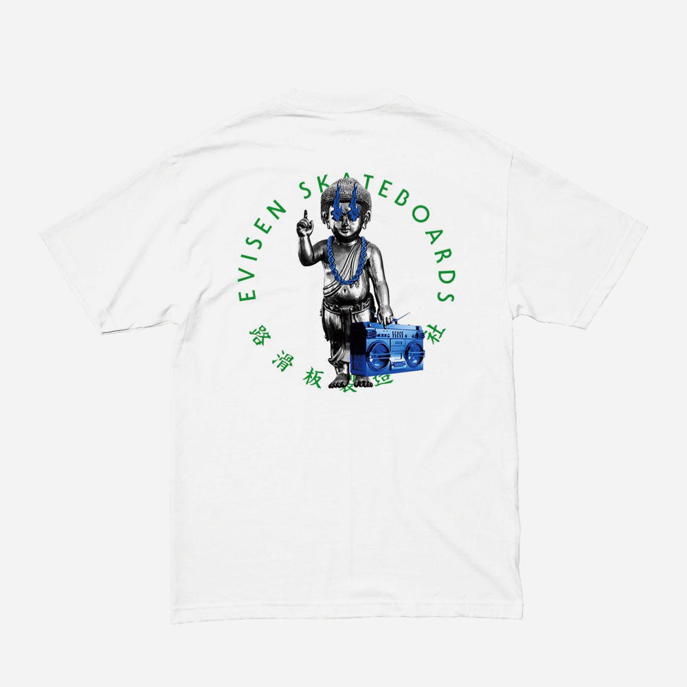 EVISEN - DJ AFRO BUDDAH JR. TEE - White