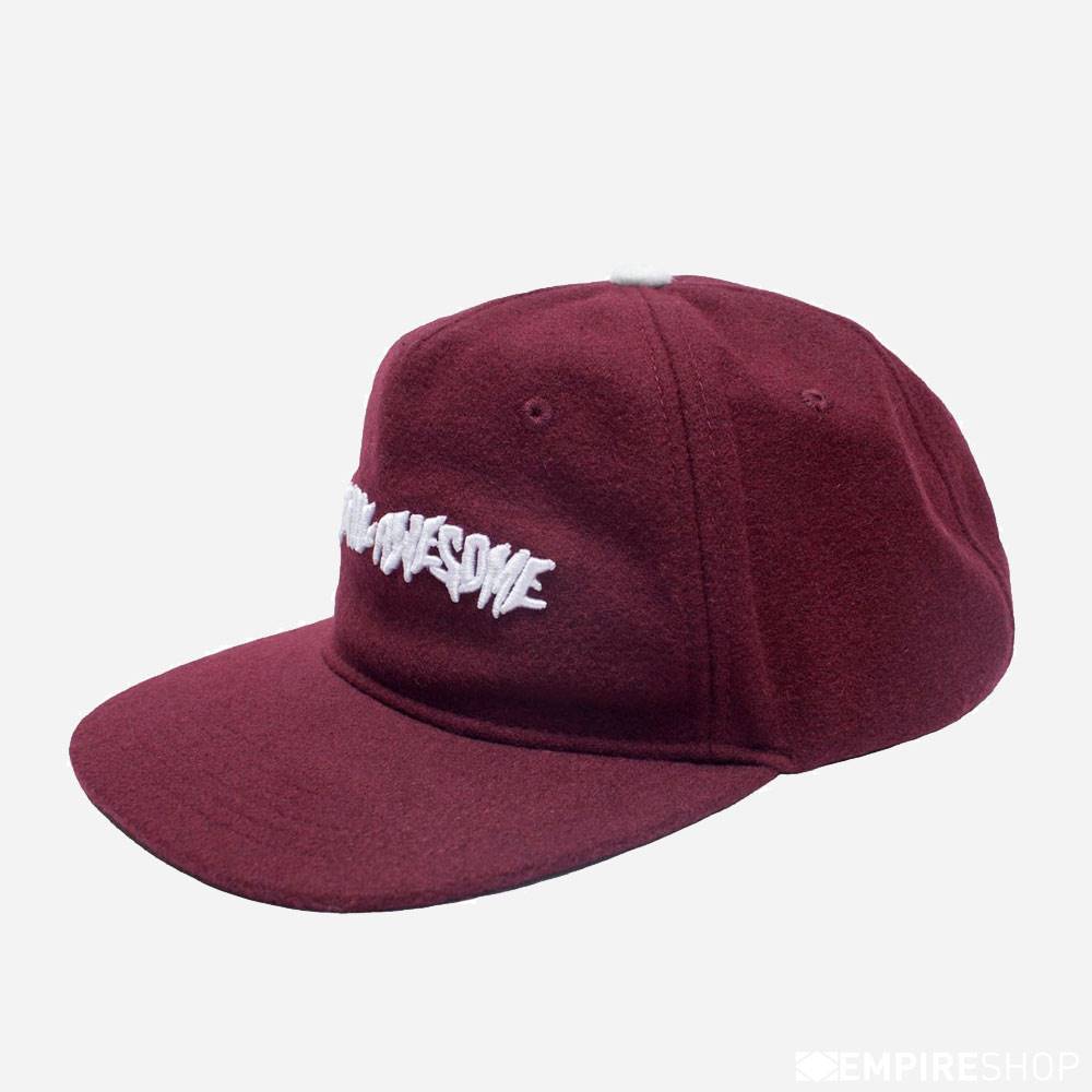 Fucking Awesome Wool Classic Logo Hat - Burgundy