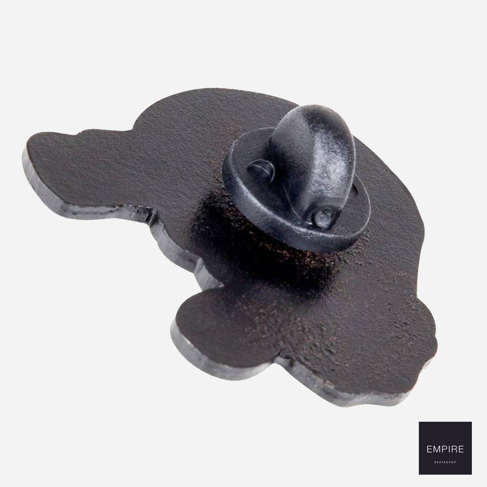 Independent Ftr Skull Pin - Black White