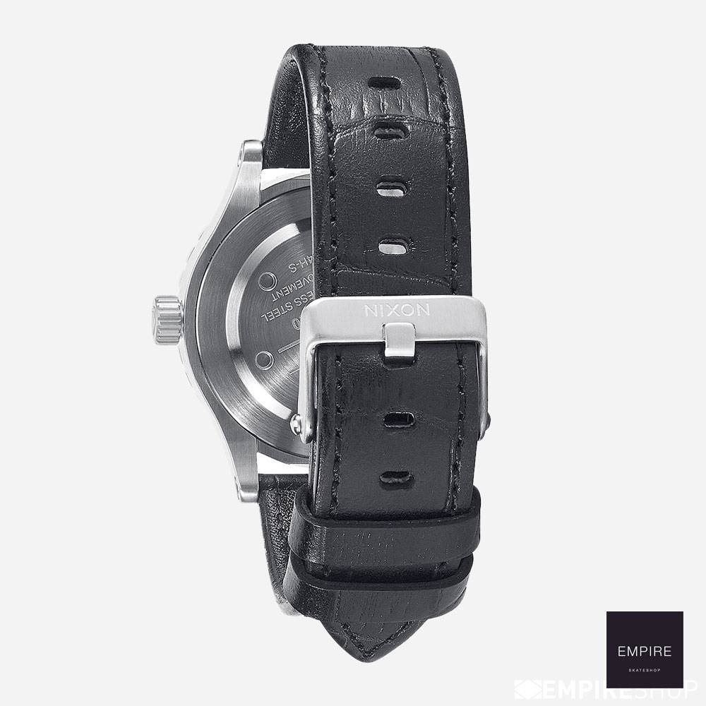 NIXON 38-20 LEATHER - Black Gator