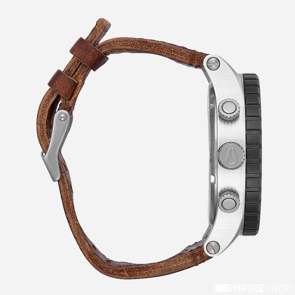 NIXON 51-30 CHRONO LEATHER - Surplus Brown